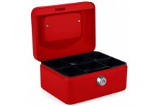 8011861 6 pouces Cash Boite - Rouge