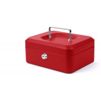 PaVO 8011872 Boite a  monnaie 20 cm-Rouge