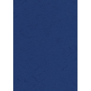reliure en similicuir format a4, 250 g/m ², lot de 100 bleu fonce