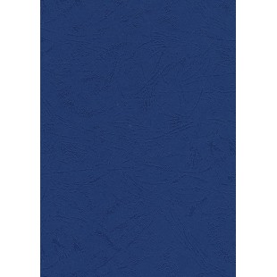 reliure en similicuir format a4, 250 g/m ², lot de 100 bleu fonce