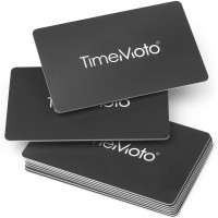 TimeMoto RF-100 - Lot de 25 badges RFID pour le systeme de pointage TimeMoto