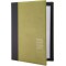 SECURIT Protege-Menu Simili Cuir de la Gamme Tendance - A4, 1 Double Insert Inclus (presente 4 Pages A4)