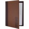 SECURIT Protege-Menu Simili Cuir de la Gamme Tendance - A4, 1 Double Insert Inclus (presente 4 Pages A4)