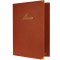 Protege menu bordeaux Simili-cuir A4