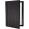 Securit MC-TRWC-BL Porte-menu en similicuir avec 2 inserts double face Noir Format A4