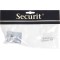 SECURIT Attacco a Muro per colonnina separacoda Acciaio 3,5x3,5 cm RS-CLWH-CH