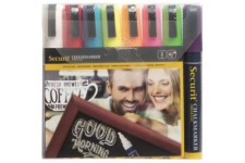 SECURIT Etui Lot de 8 Marqueurs ORIGINAL MEDIUM Craie Liquide Pte Biseautee Assortis