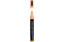 Marker Pen Tableau - Ligne orange 6mm. a  base d'eau.