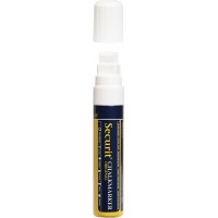 Securit Marqueur craie liquide Pointe rectangulaire Largeur de trait de 7 a  15mm Blanc (Import Royaume Uni)