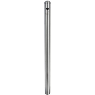 Securit Poteau cendrier en acier inoxydable 100 cm