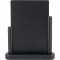 Securit Tableau noir pour menu avec petite tablette finition laquee 15 x 21 cm (Noir) (Import Royaume Uni)