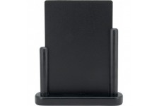 Securit Tableau noir pour menu avec petite tablette finition laquee 15 x 21 cm (Noir) (Import Royaume Uni)