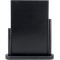 Securit Tableau noir pour menu avec petite tablette finition laquee 21 x 30 cm (Noir) (Import Royaume Uni)