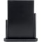 Securit Tableau noir pour menu avec petite tablette finition laquee 21 x 30 cm (Noir) (Import Royaume Uni)
