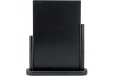 Securit Tableau noir pour menu avec petite tablette finition laquee 21 x 30 cm (Noir) (Import Royaume Uni)