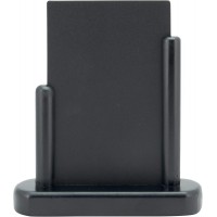 Securit Tableau noir pour menu avec petite tablette finition laquee 15x17cm (Noir) (Import Royaume Uni)