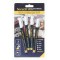 Securit BL-SMA100-V4-WHI Lot de 4 marqueursa   craie liquidea   petite pointe Blanc