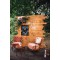 Securit WBW-BL-60-80 Tableau noir avec cadre en bois