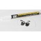Securit Woody Tableau noir mural en teck 40 x 60 cm