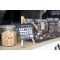 SECURIT 24 cm x 15 cm-Bois-Mini trepied de Table Finition laquee en hetre