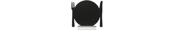 Présentoirs De Table Plastique, Droit