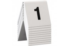 Securit Table Signes, chiffres 1-10, 4 x 4 x 5 cm (Tn-1-10)