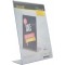 Securit PFT-ACL-A4 Porte-affiche en forme de L Transparent Format A4 Orientation portrait En forme de L