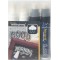 Securit Feutre-Craie Wtarproof Blanc et Noir Lot de 4 - Pointe Large 7-15mm