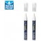 SECURIT Feutre-Craie Waterproof Blanc Lot de 2 - Medium 2-6mm