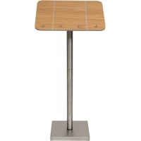 SECURIT Menu, y Compris Support, Boutons et Bandes elastiques - 115 x 54 cm, Bois, Marron, 70 x 94 x 53 cm