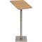 SECURIT Menu, y Compris Support, Boutons et Bandes elastiques - 115 x 54 cm, Bois, Marron, 70 x 94 x 53 cm