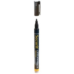 Securit SMA100-BL Petit marqueur a  craie Noir