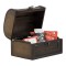 Securit MC-BPBOX-AN Coffre au tresor en bois tendeur pour presentation des factures, 1 piece