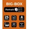 Exacompta - Ref. 310041D - BIG-BOX - Caisson 4 tiroirs pour document A4+ - Dimensions exterieures : Profondeur 34,70 x largeur 2