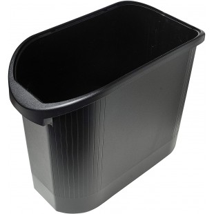 Exacompta - Ref 42714D - Corbeilles a  papier sans insert TOPLINE - Capacite 26 litres - Dimensions 48,0 x 24,0 x 36,5 cm - Gara