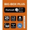 Exacompta - Ref. 309798D - BIG BOX PLUS - Caisson 5 tiroirs pour document A4+ - Dimensions exterieures : Profondeur 34,7 x large