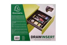 EXACOMPTA 316014D DrawnInsert Insert pour tiroir ECOBlack Noir