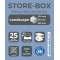Exacompta - Ref .308798D - BIG-BOX PLUS HORIZON - Caisson 5 tiroirs pour documents A4+ - Dimensions exterieures : Profondeur 27 