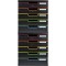 Exacompta - Ref. 301914D - MODULO A4 - Caisson 5 tiroirs fermes pour documents A4+ - Dimensions exterieures : Profondeur 35 x la