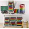 Exacompta - Ref. 306714D - STORE-BOX - Caisson 6 tiroirs, 3 tiroirs pour documents A4+ et 3 tiroirs fins hauts-Dimensions exteri
