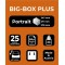 Exacompta - Ref. 309913D - BIG BOX PLUS - Caisson 5 tiroirs pour document A4+ - Dimensions exterieures : Profondeur 34,7 x large