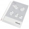 Esselte, Pochettes Plastique Perforee A4, Matiere Lisse Transparente, Ouverture sur le haut, Polypropylene 43 Microns, Lot de 10