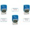 Colop 105654 Printer S260 Tampon damasse Bleu/rouge
