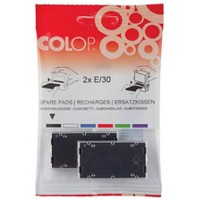 Cassette d'encrage pour Tampon 4204, Bleu Noir
