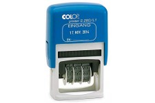 COLOP 105630 Tampon dateur Printer S260 Bleu