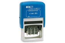 COLOP 105630 Tampon dateur Printer S260 Bleu