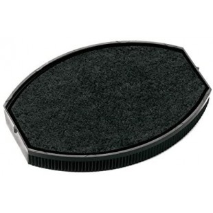 107432 E/O55 (fur Printer Oval 55) 2 Kissen in Blister, Schwarz Noir, 2 encriers sous