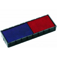 Colop 3101162302 Lot de 2 tampons encreur pour S 120/WD (Rouge/bleu) (Import Allemagne)