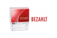 Colop tampon encreur Bezahlt 100669: rouge