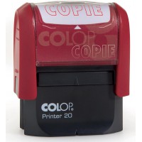 Colop Copie Timbre a  encrage automatique Empreinte Rouge 38x14 mm